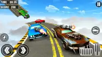 stunts mobil balap: permainan mobil Derby Screen Shot 5