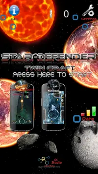 Star Defender Space Run Free Screen Shot 0