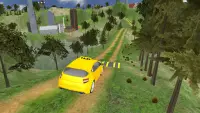 Taxi Juego 3D Carro Conducción Screen Shot 23