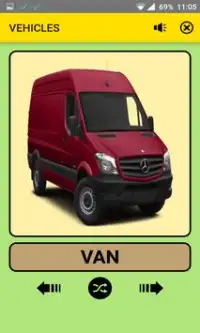 Vehicles and Tools For Kids : Educational Game Screen Shot 5