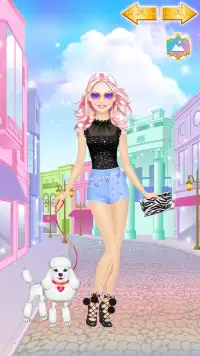 Fashion Girl - Dress Up Game Screen Shot 4