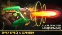 Tiros a laser: Futuro simulador de armas Screen Shot 0
