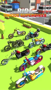 Cartoon Bike Race Game 🏍: Moto Racing Motu Game Screen Shot 0