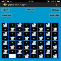 Chess Queen and Knight Problem Screen Shot 4
