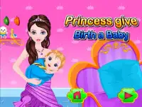 राजकुमारी जन्म बच्चा खेल Screen Shot 0