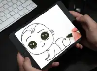 How To Draw Boss Baby Screen Shot 0