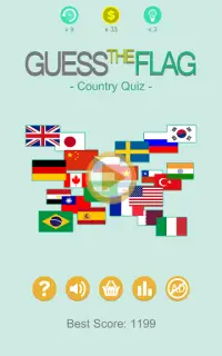 Guess The Flag - Land Quiz Screen Shot 4