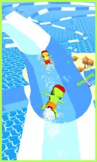 Aquapark Slide Adventure Racing IO 2019 Screen Shot 0