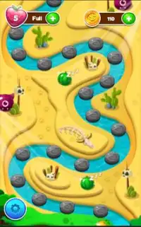 Fruit Match Jumanji Jungle : Match 3 Game Screen Shot 1