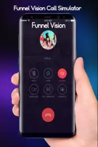 Funnel Vision Family Video Call Simulator Screen Shot 2