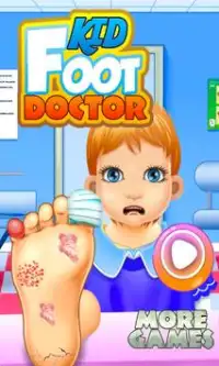 Kinder- Fuß-Doktor -Spiele Screen Shot 0