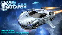 Flying Space Car Simulator 3D Screen Shot 1