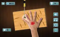 Hand Knife Hit - Finger Roulette Screen Shot 3