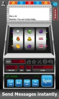 Social Slot Machine Screen Shot 1