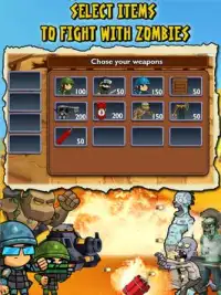 Game defense tower Zombie 2 Screen Shot 8