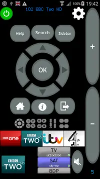 MyAV Remote für SkyQ, Sky HD, SkyPro Wifi Control Screen Shot 0