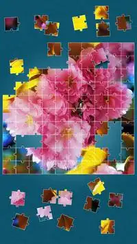 Flowers Puzzle Game Screen Shot 13