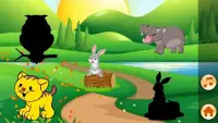Animal Shapes & Puzzle Kids - Formas de Animales Screen Shot 2