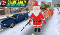 Santa Claus Rope hero Crime City Action Game Screen Shot 5