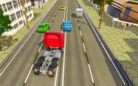 극단적 인 고속도로 교통 자동차 경주 Screen Shot 2