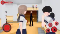 Anime School Girl Life : Japanese School Simulator Screen Shot 5