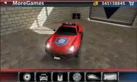 कार पार्किंग 3 डी: पुलिस कारें Screen Shot 1