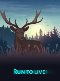 Running Deer! Nouveaux jeux de course - run game Screen Shot 10