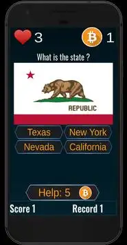 USA States Flags: Quiz. All Flags of all states Screen Shot 2