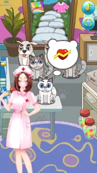 rabbit hospital - caring games for kids Screen Shot 3