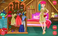 Dress up games for girls - Princess Paris Trip Screen Shot 1