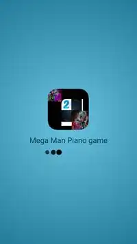 Mega Man piano game Screen Shot 1