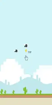 Flappy Bat Adventures Screen Shot 1