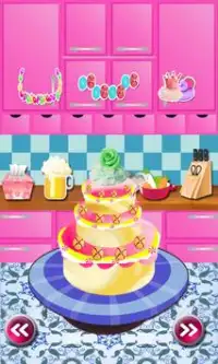 केक निर्माता पाक कला खेल Screen Shot 6