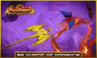 Racing Dragons Simulator- Flying Dino Survival War Screen Shot 1