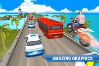 Bike Racer 3D 2017: Island Screen Shot 1