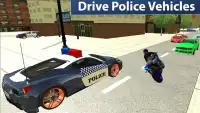 US Police Vehicle Transporter Sim: Police Games 3D Screen Shot 2
