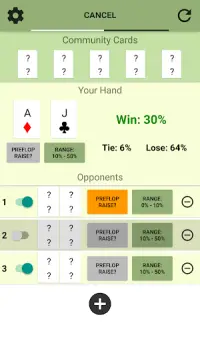 RG Poker Odds Screen Shot 0