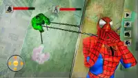 Incredible Monster vs Spiderhero City Battle Screen Shot 7