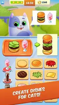 Make food For Cats: Cats GO Kitty City Tycoon Screen Shot 1