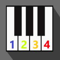 Piano with Numbers