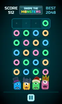 Swipe The Monsters - Idle Match 2 Color Puzzle Screen Shot 4