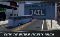 3D police Bus Transport prison Screen Shot 4