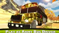 Off-Road Army Bus Simulator 3D Screen Shot 1
