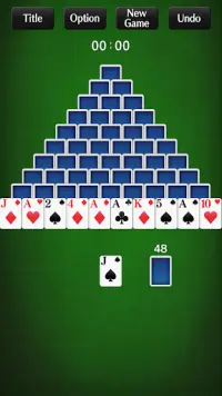 Pyramid Solitaire[card game] Screen Shot 7