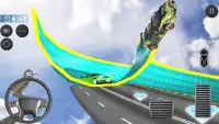 Impossible Car Crash Stunts Car Racing Game Screen Shot 1