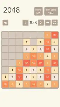 2048 Number Puzzle Screen Shot 2