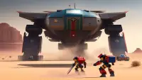 Perang Robot- Permainan Robot Screen Shot 1