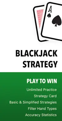 Blackjack Strategy Practice, Blackjack Trainer Screen Shot 0
