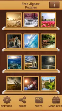 Game Puzzle Gratis - Permainan Jigsaw Screen Shot 9