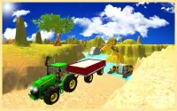 Tractor Sand Transporter Sim Screen Shot 4